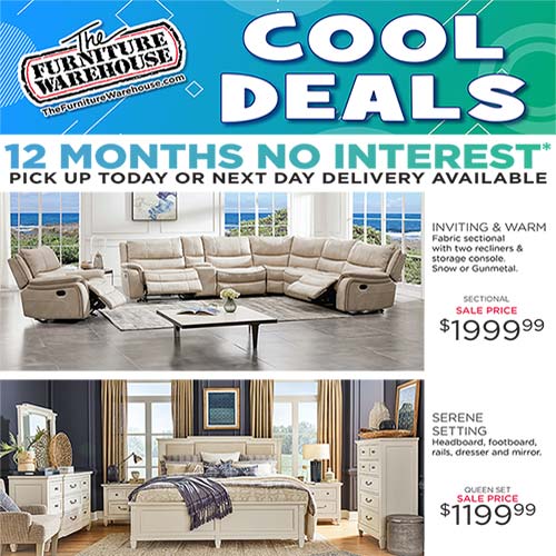 Shop Our Cool Deals Sale! Save on Living Rooms, Bedrooms, Dining Rooms and More