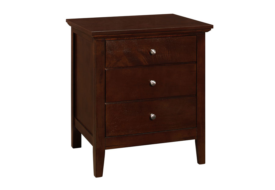 Lifestyle Jack Whiskey Three-Drawer Nightstand