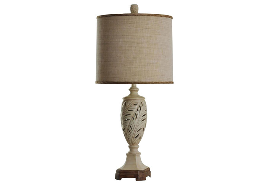 StyleCraft Leaf Motif Table Lamp