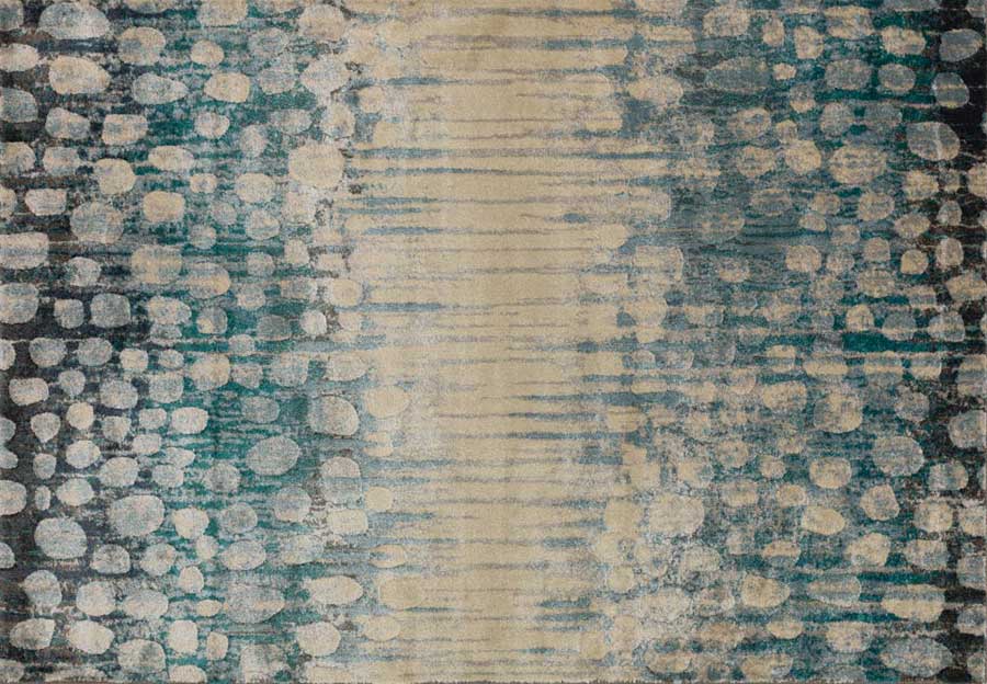 Dalyn Upton Pewter Rug - 63 in x 91 in
