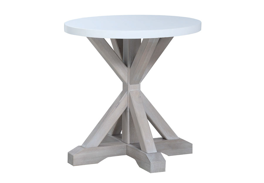 Panama Jack Boca Grande Round Side Table
