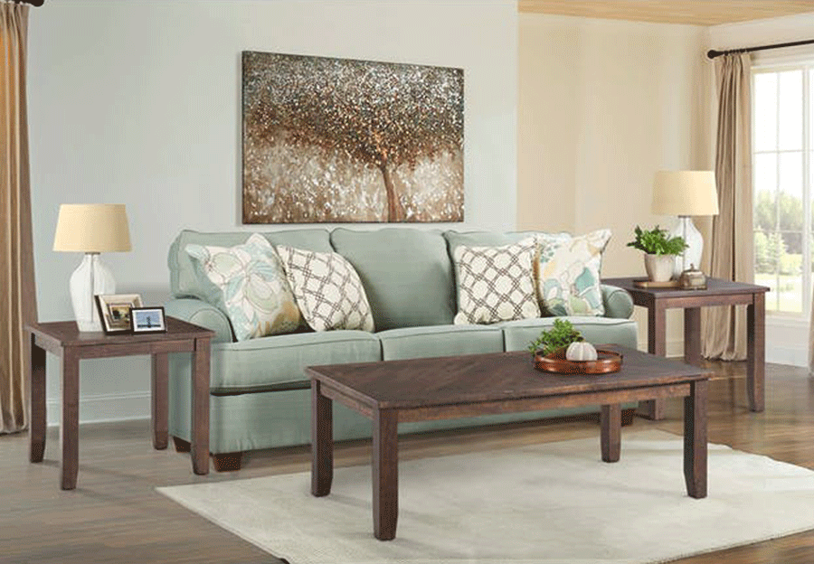 Elements Jax Cocktail Table with Two End Tables