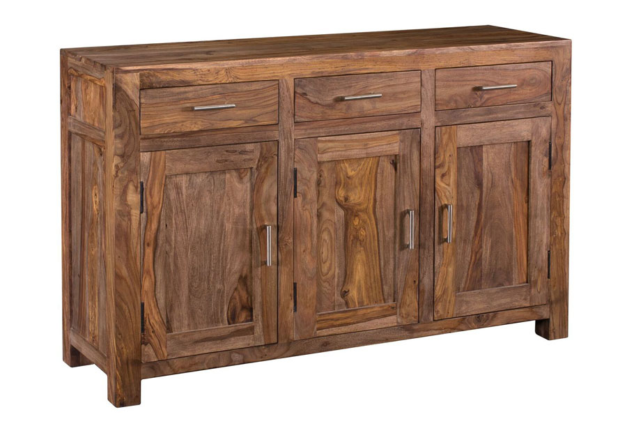 Coast To Coast Brownstone Three-Door Three-Drawer Sideboard