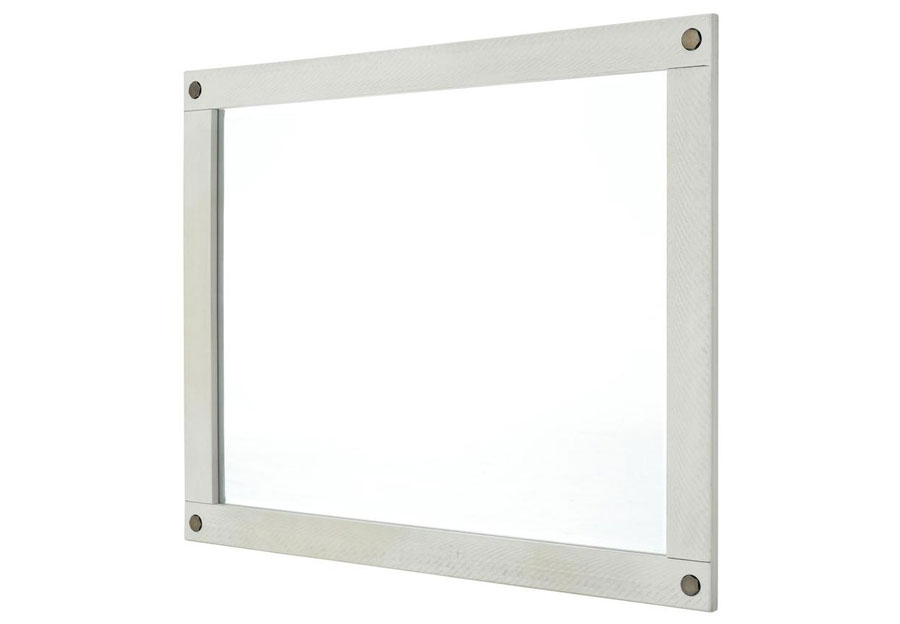 Lifestyle Crestview White Wash Mirror
