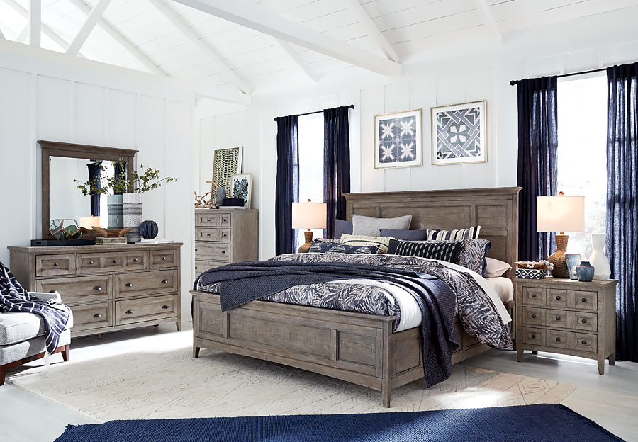 Magnussen Paxton Place Queen Bed, Dresser, and Mirror