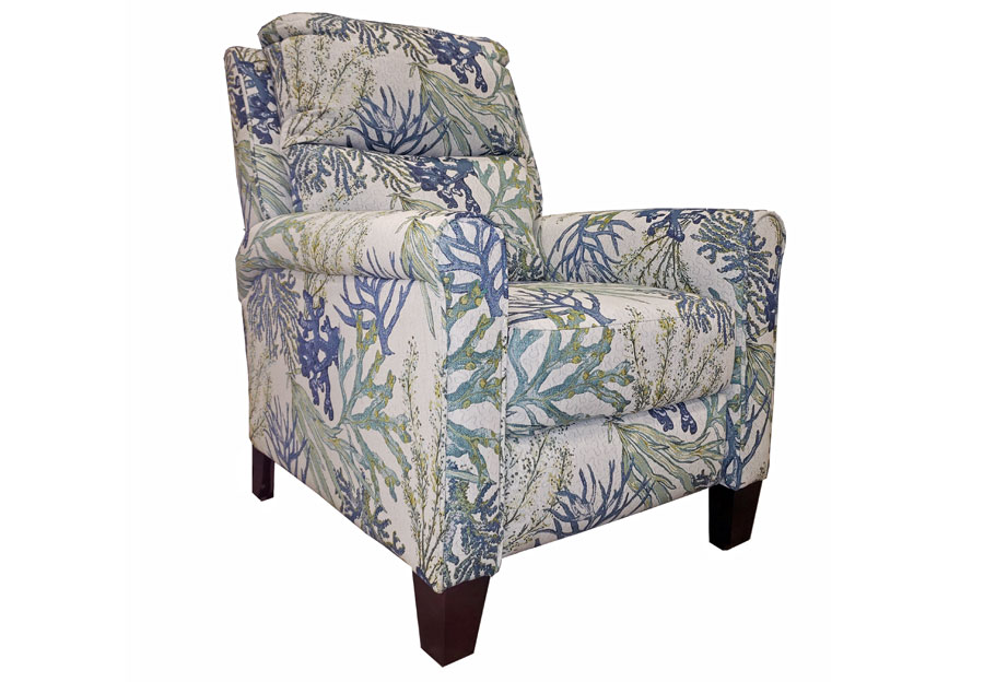 Southern Motion Pep Coral Reef Oceanside High-leg Recliner