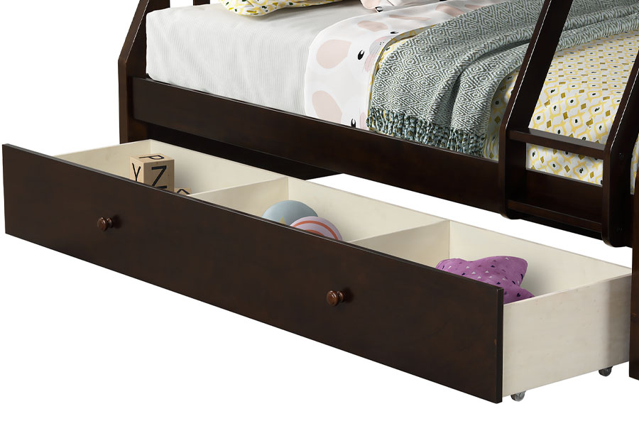 Lifestyles Taylor Espresso Trundle Storage Drawer