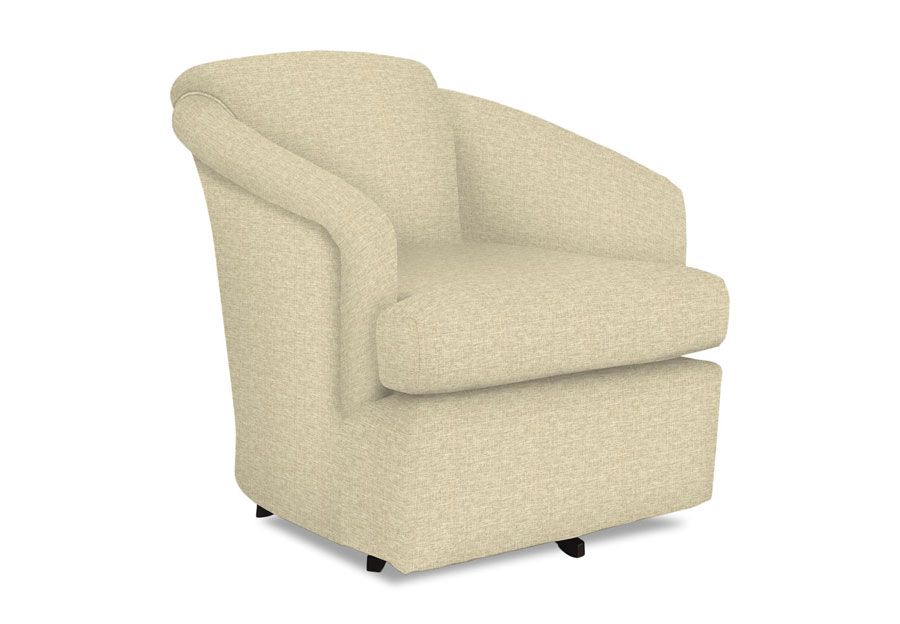 Best Cass Tan Swivel Chair