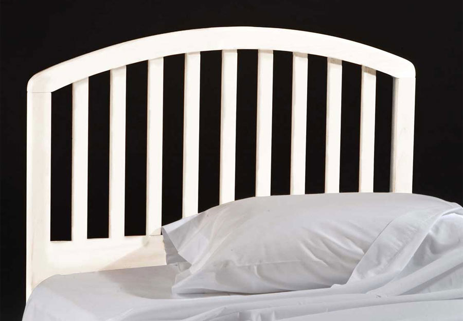 Hillsdale Carolina White Twin Headboard