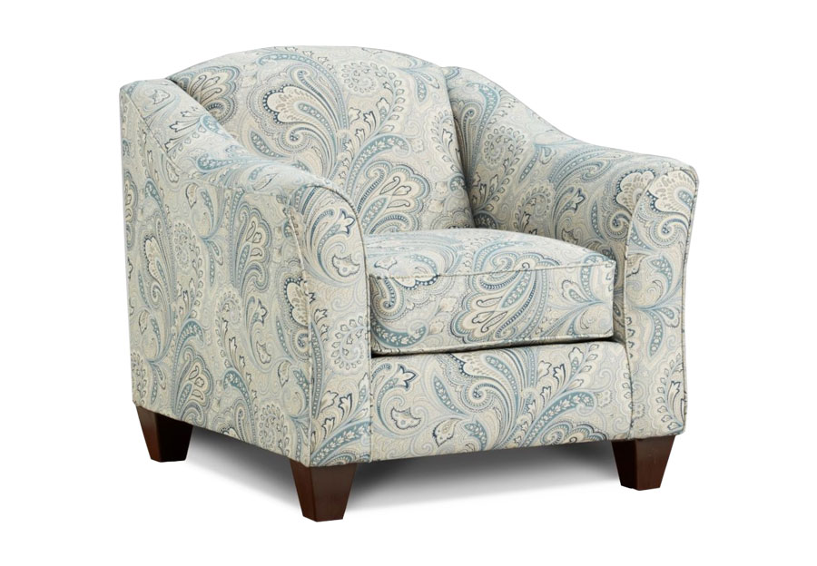 Affordable Furniture Barilla Denim Accent Chair