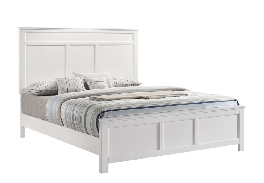 New Classic Andover White King Bed