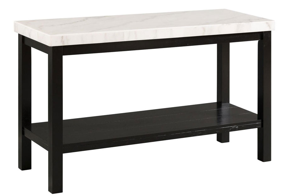 Elements Marcello White Sofa Table