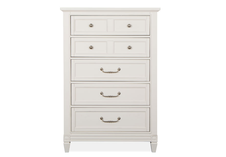 Magnussen Willowbrook White Five-Drawer Chest
