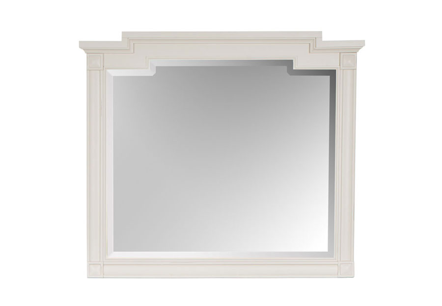 Magnussen Willowbrook White Landscape Mirror