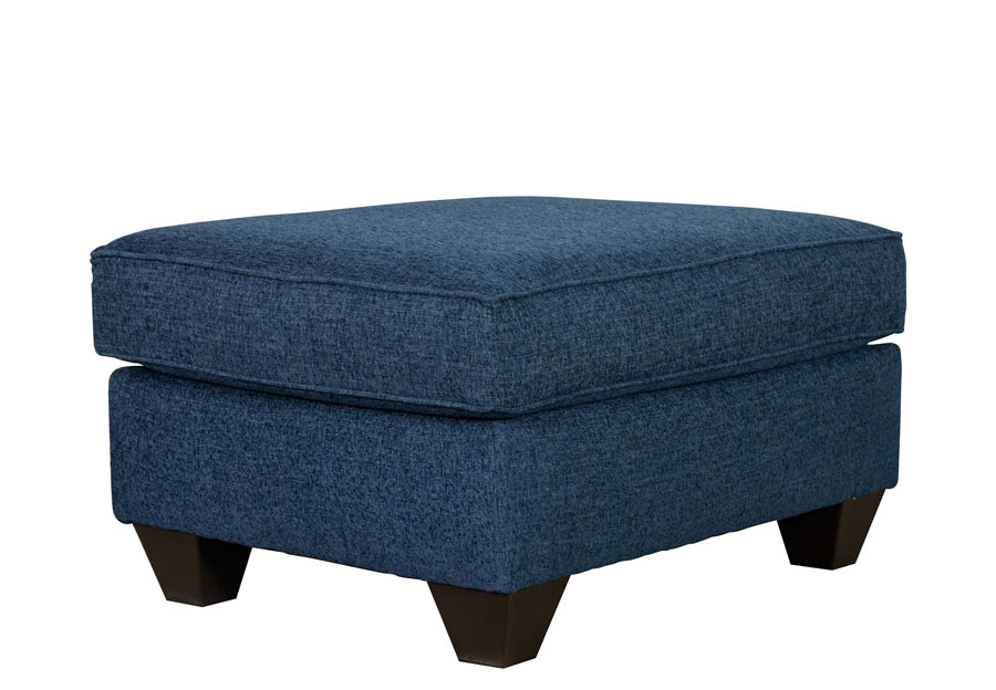Albany Endurance Denim Cocktail Ottoman