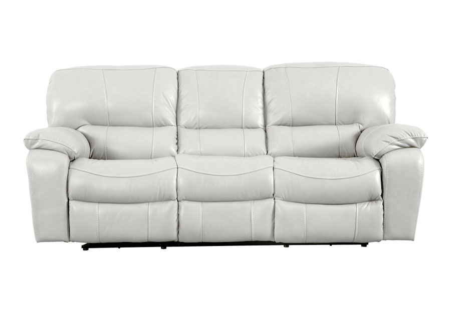 Cheers Sanibel Stone Leather Match Manual Reclining Sofa
