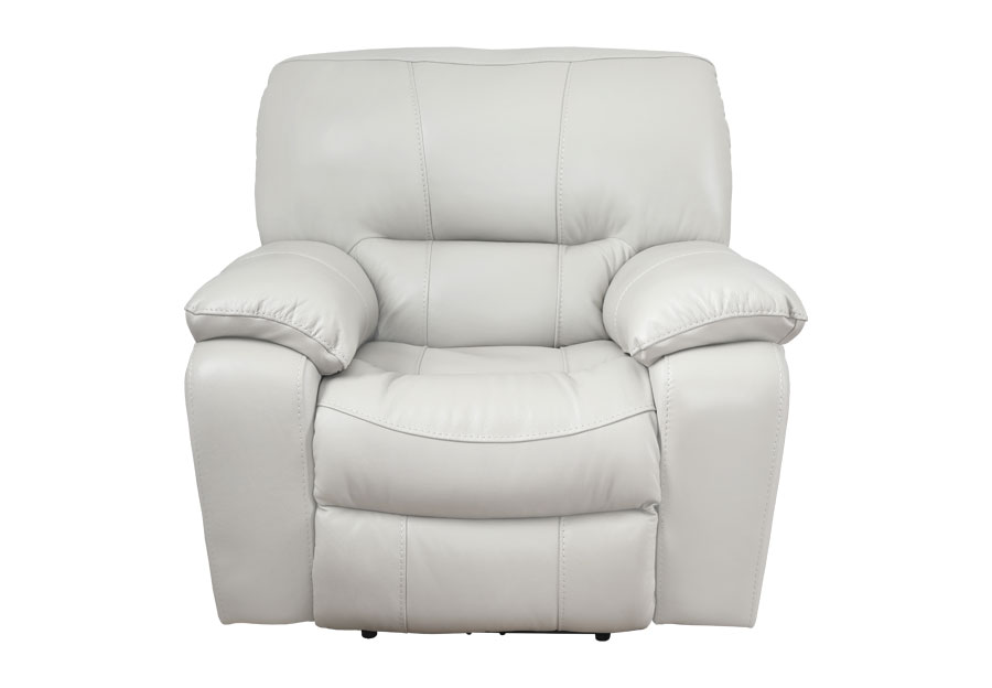 Cheers Sanibel Stone Leather Match Manual Rocker Recliner