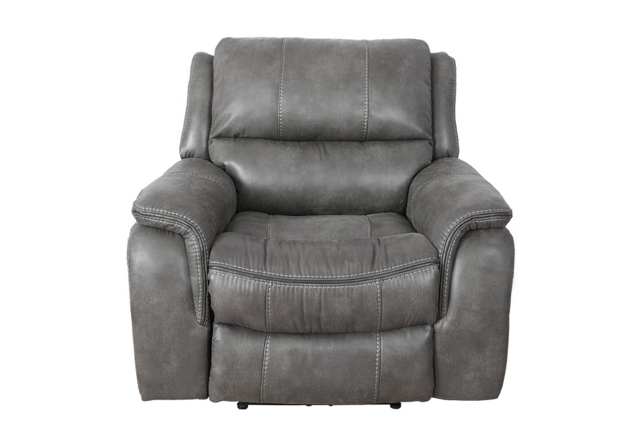Cheers Cayman Gunmetal Power Recliner