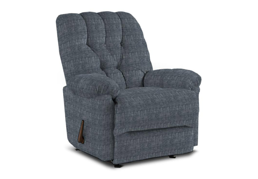 Best Raider Smoke Rocker Recliner