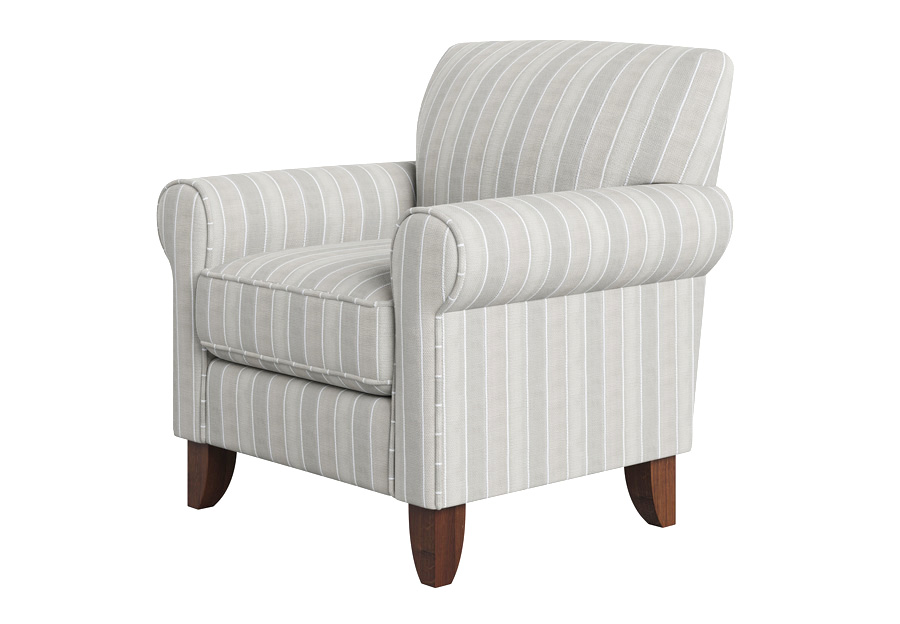 Fusion Shiplap Sand Accent Chair