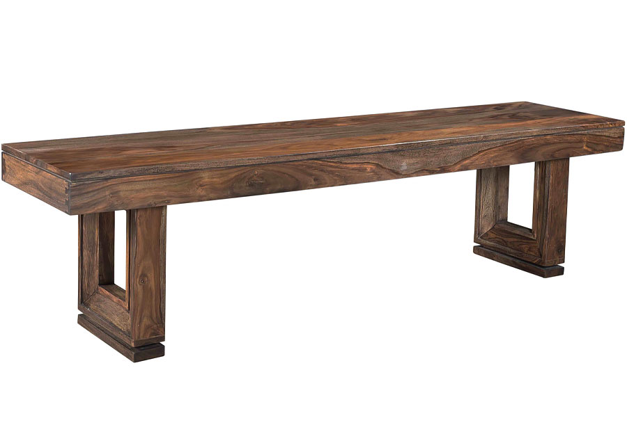 Jaipur Brownstone Sheesham Rectangular Dining Bench