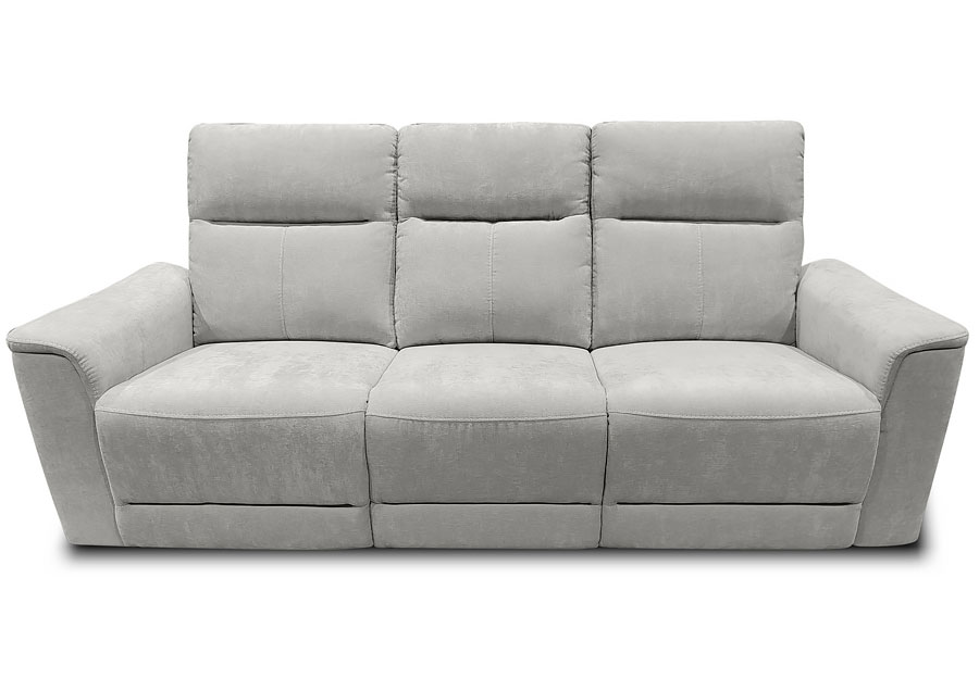 Kuka Ezra Arctic Dual Power Reclining Sofa