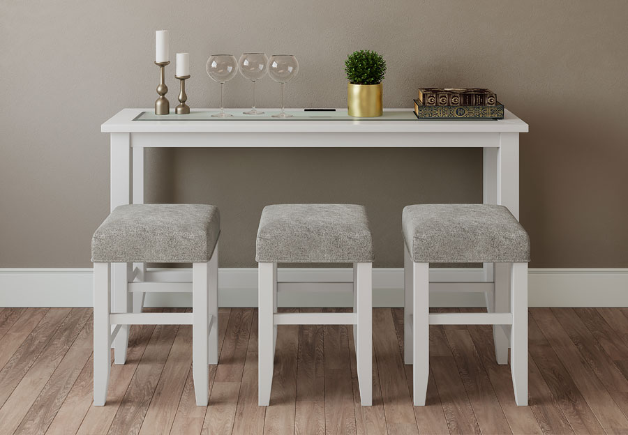 Jofran Urban Icon Four Piece Sofa Console Table