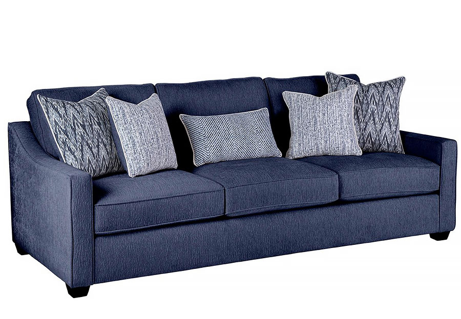 Behold Home Dakota Navy Sofa