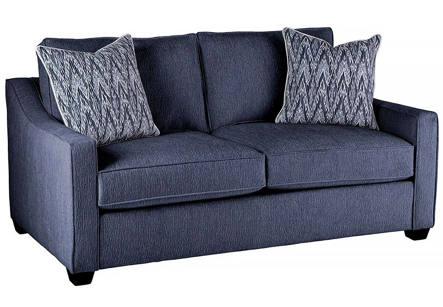 Behold Home Dakota Navy Loveseat