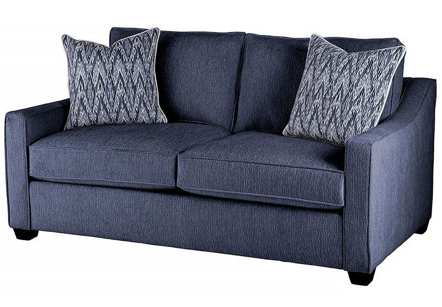 Behold Home Dakota Navy Loveseat