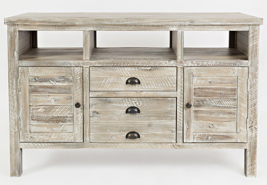 Jofran Artisan's Craft Washed Grey 50 Inch Media Console