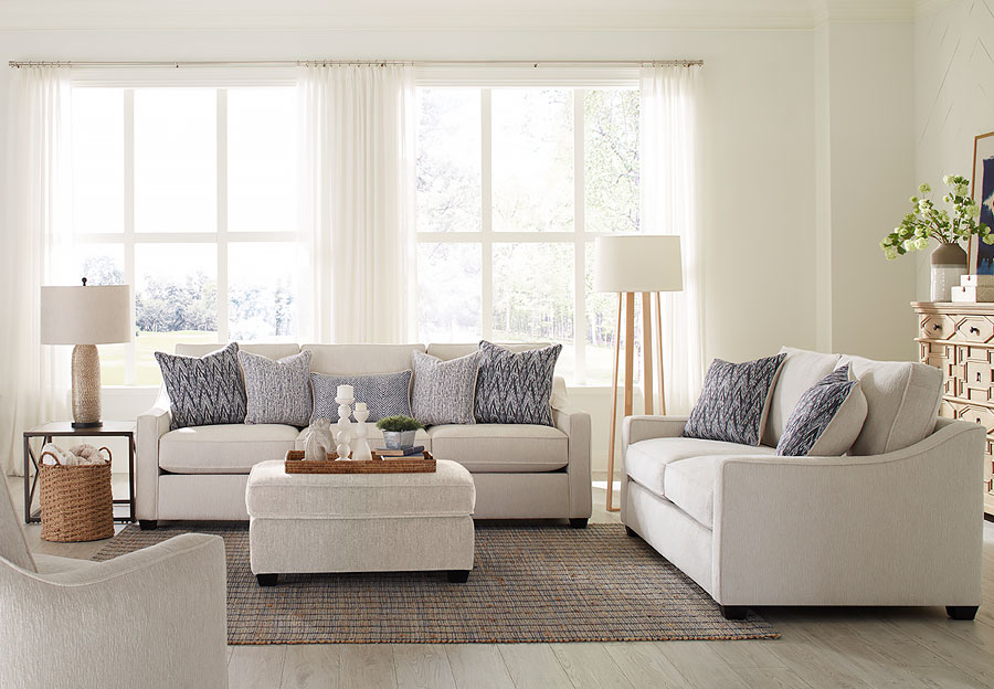 Behold Home Dakota Dove Sofa and Loveseat