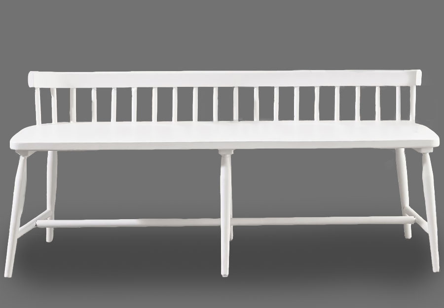 Liberty Furniture Palmetto Heights Shell White Bed Bench