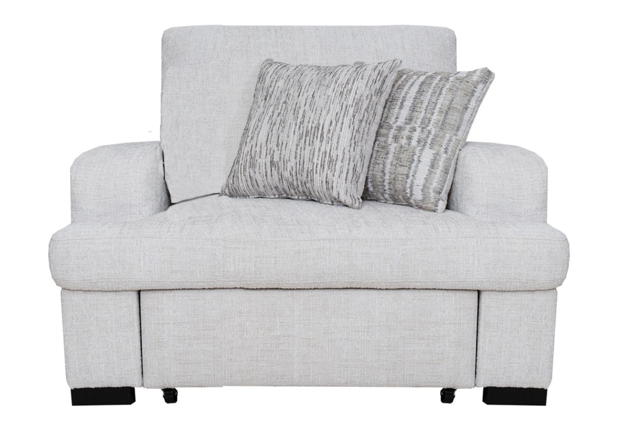Fine Keaton Cream Pull Out Sleeper Chair