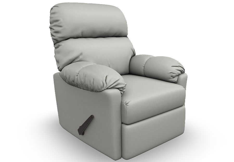 Best Balmore Grey Space Saver Recliner