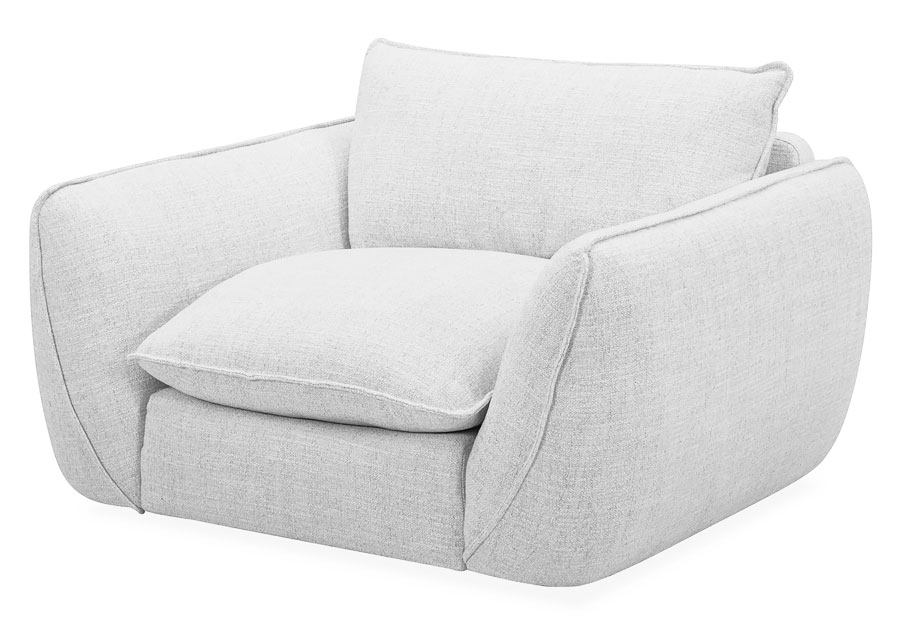 Nathan Swivel Chair Pure White