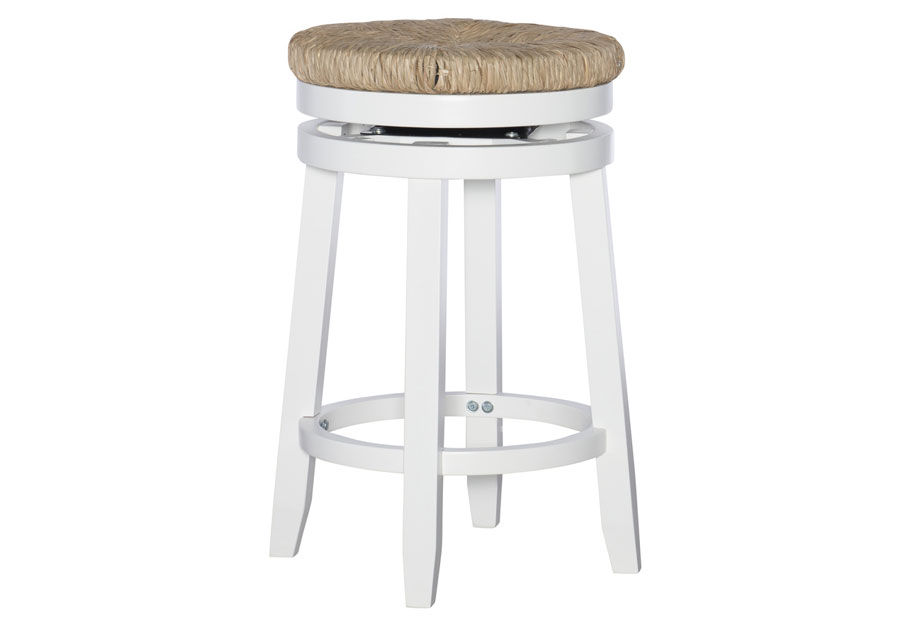 Powell Maya White Counter Stool