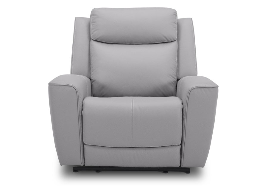 Kuka Tahoe Silver Dual Power Recliner