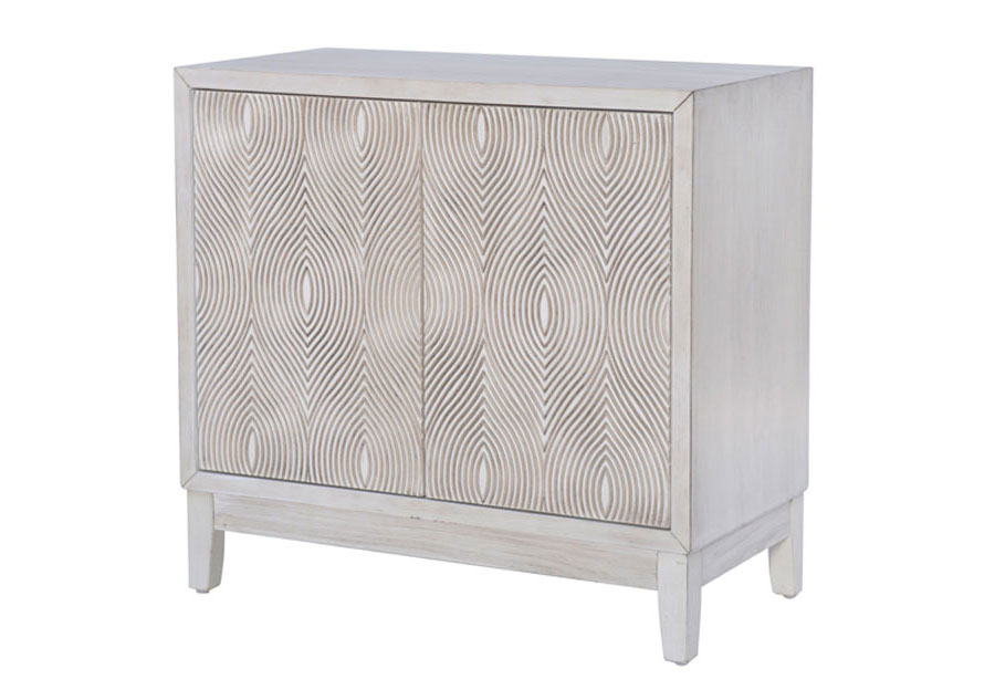 Powell Juniper White Accent Cabinet