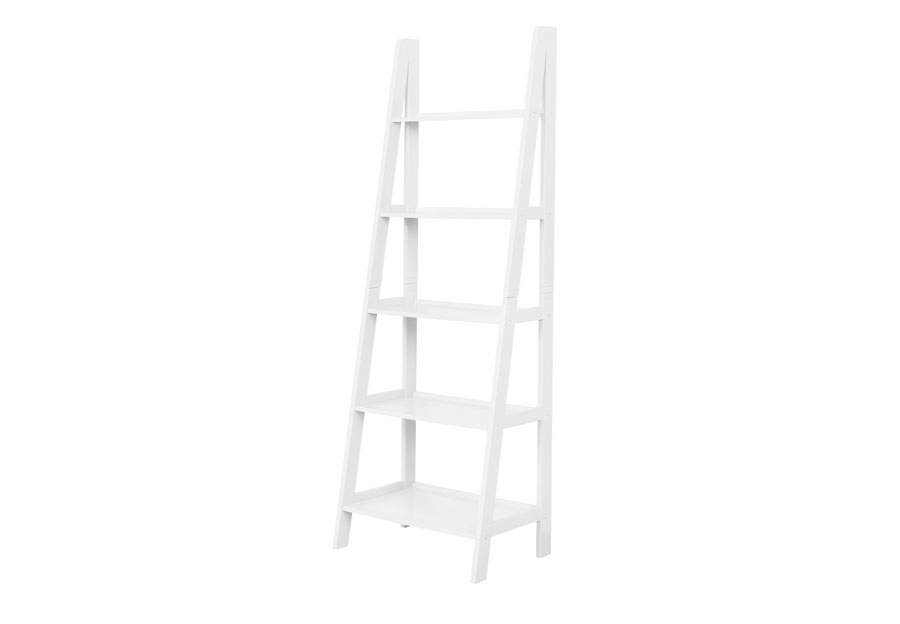 Powell Rossland White Bookshelf