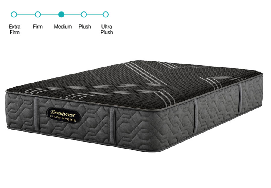 Simmons BeautyRest Black Hybrid Series 1 Medium Queen Mattress