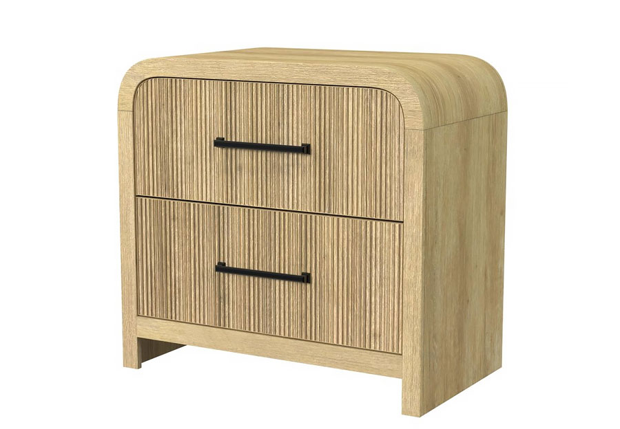 Elements Ridgemont Two Drawer Nightstand