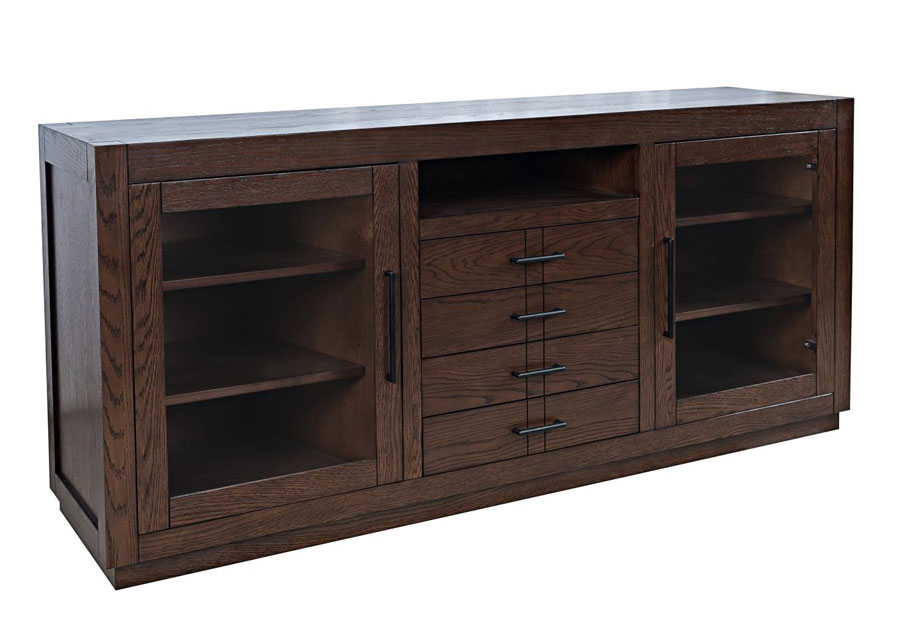Jofran Auburn Hills Dark Oak 70inch Console