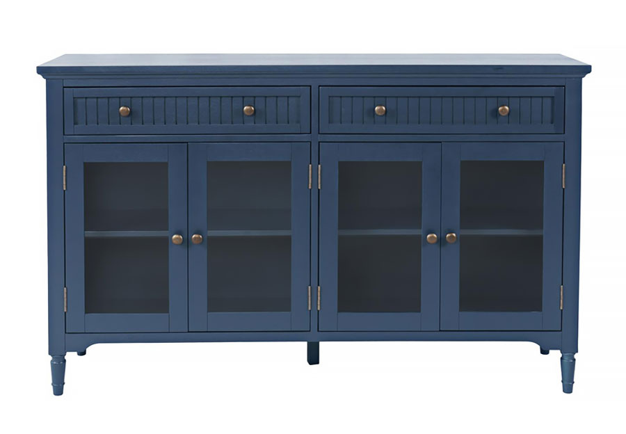 Jofran Westport Navy 58inch Accent Cabinet