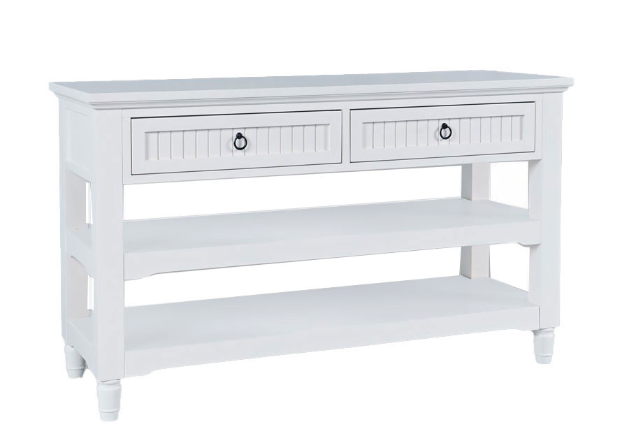 Jofran Westport White Sofa Table