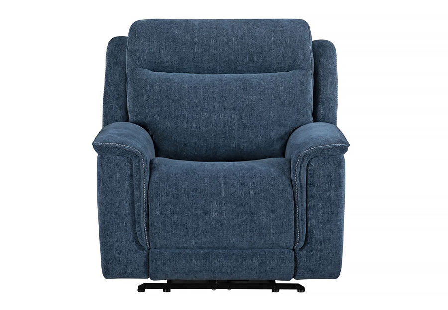 Vogue Baywood Cobalt Dual Power Recliner