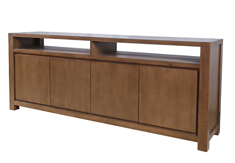 Jofran Brownstone Suede 80 inch Console