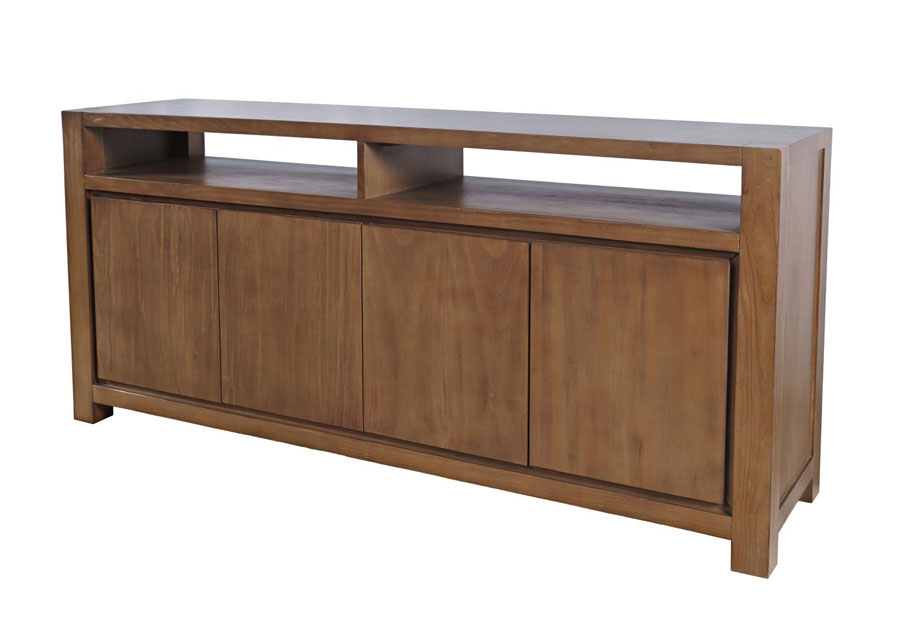Jofran Brownstone Suede 70 inch Console 