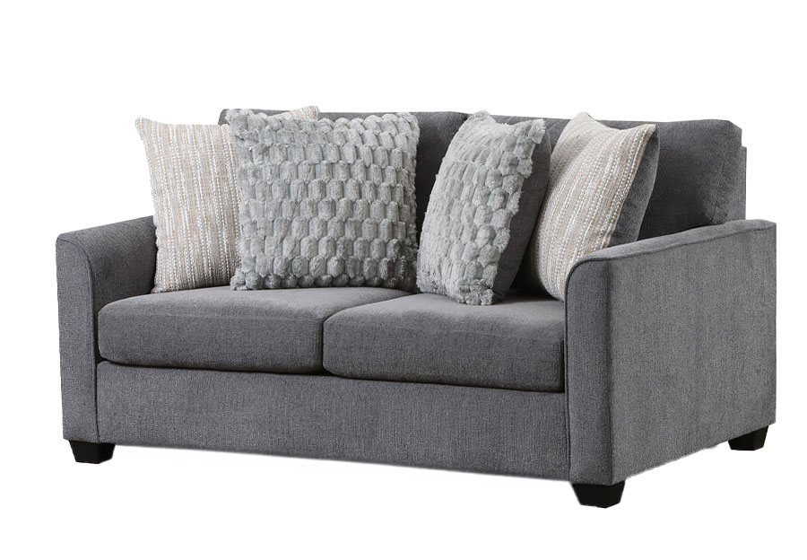 Behold Irving Charcoal Loveseat