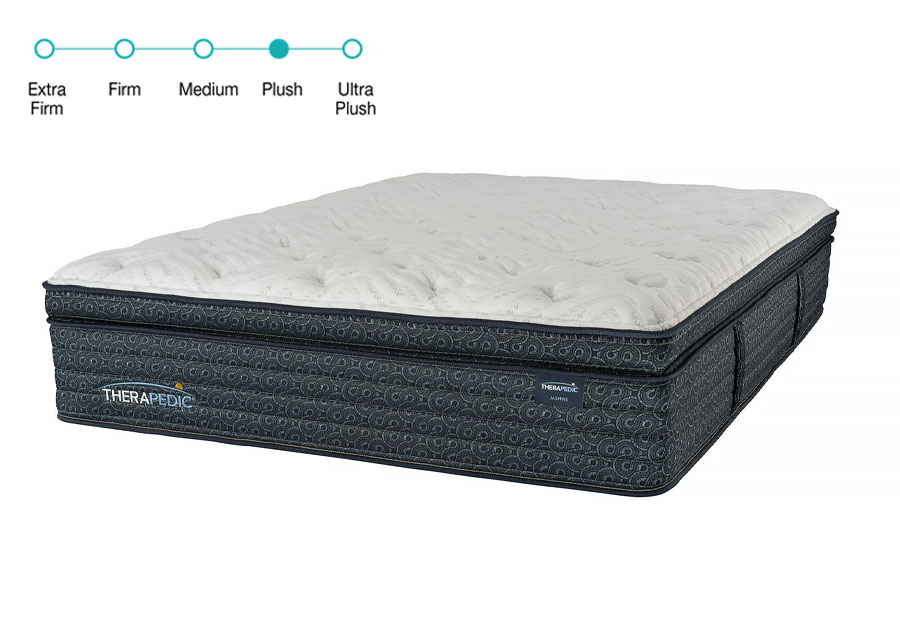 Therapedic Jasmine Eurotop Plush Twin XL Mattress